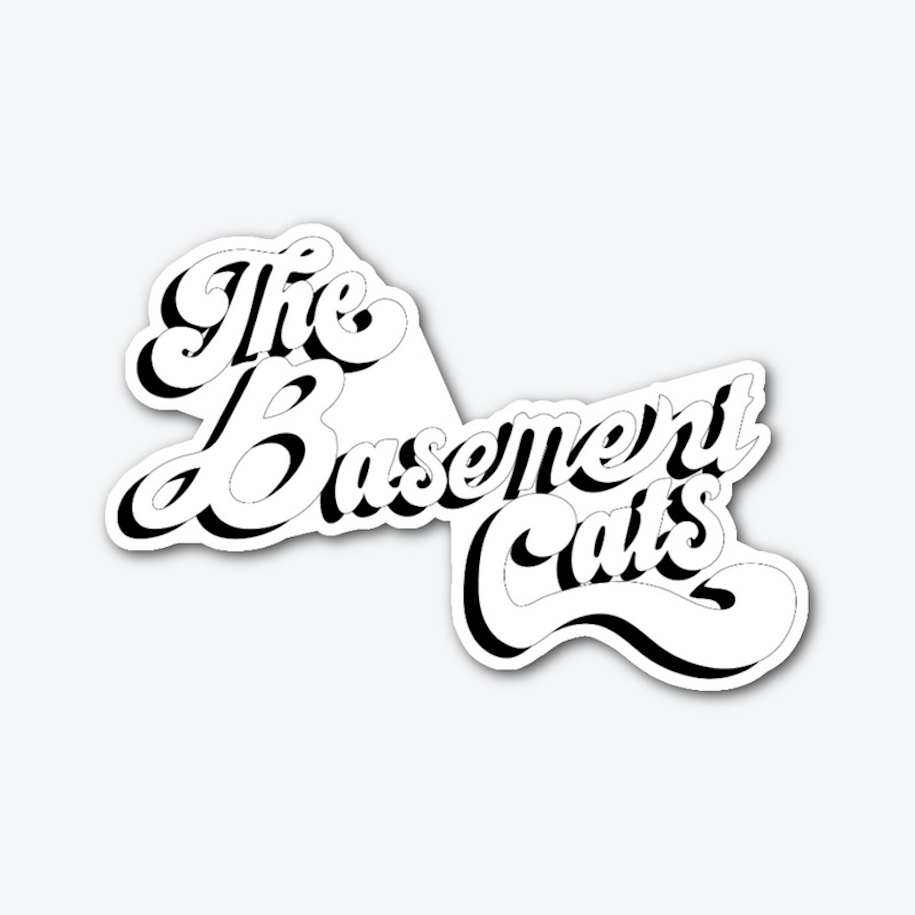 'The Basement Cats' Sticker